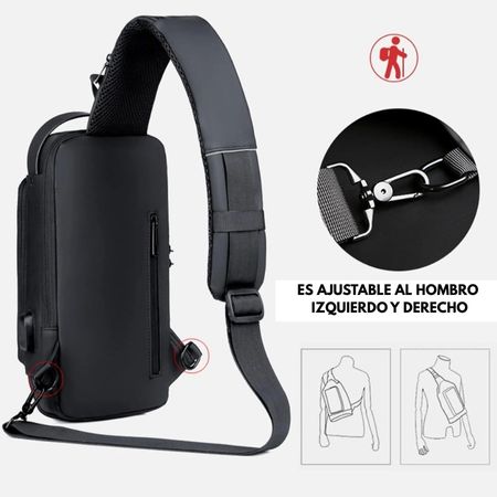 Bolso cruzado - antirrobo y cómodo