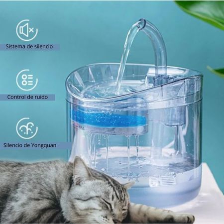 Fuente de agua para mascotas