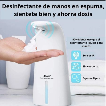 Dispensador de jabón con sensor